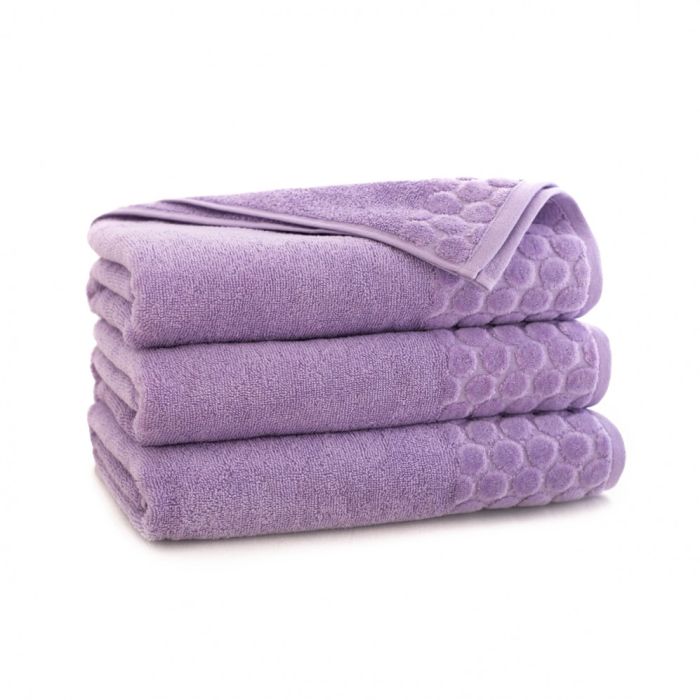 Rankšluostis "Honey" 140x70 cm violetinės spalvos