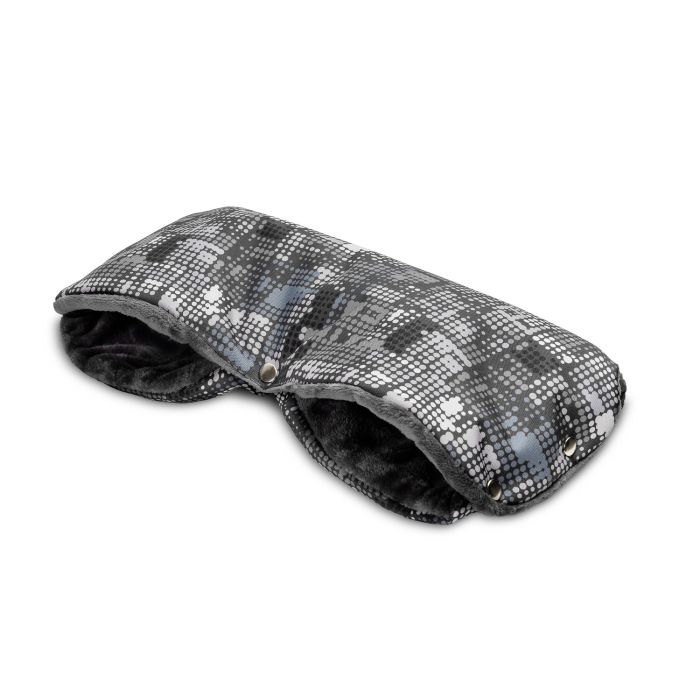 Pirštinės-mova vežimėliui ar rogėms "Bundle up" pilkos spalvos