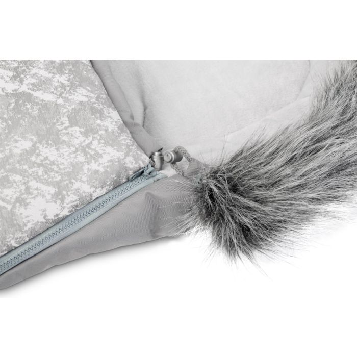 Šiltas miegmaišis - vokelis "ELECTRA" tamsiai pilkas