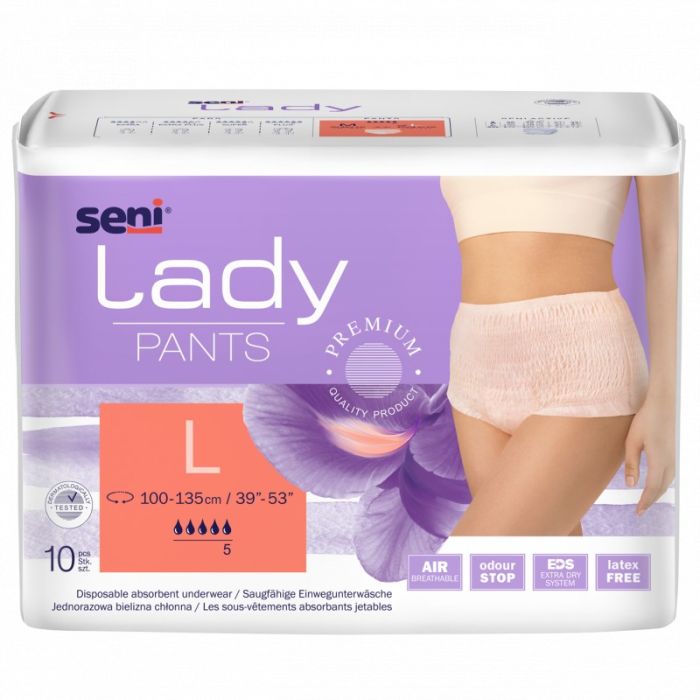 Sauskelnės moterims Seni Lady pants  10 vnt
