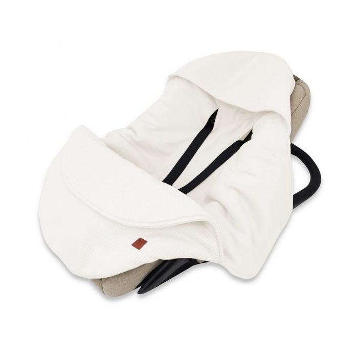 Pledas - vokelis automobilinei kėdutei "Interlock soft" ecru
