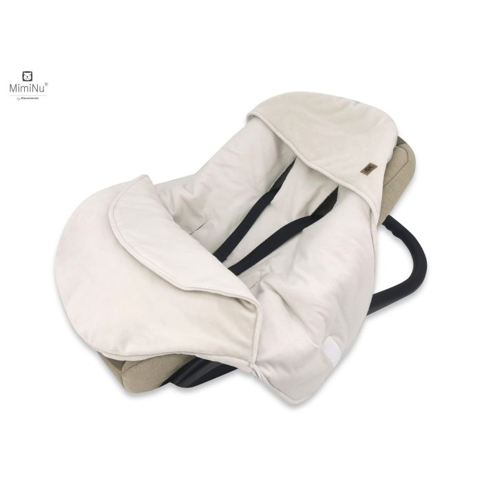 Pledas - vokelis automobilinei kėdutei "Cotton velour soft" 