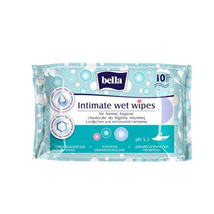 Drėgnos servetėlės intymiai higienai Bella