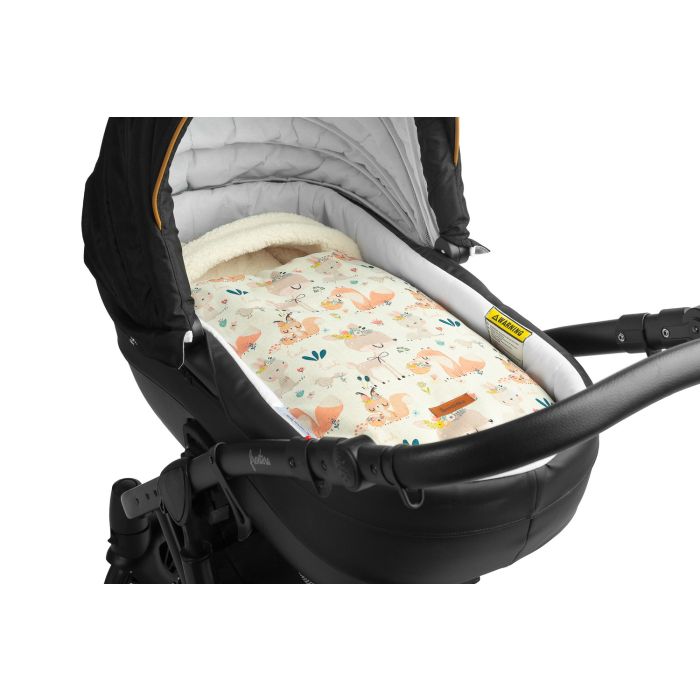 Šiltas vokelis automobilinei kėdutei, vežimėliui "Vintage" 43x80 cm Best Friends