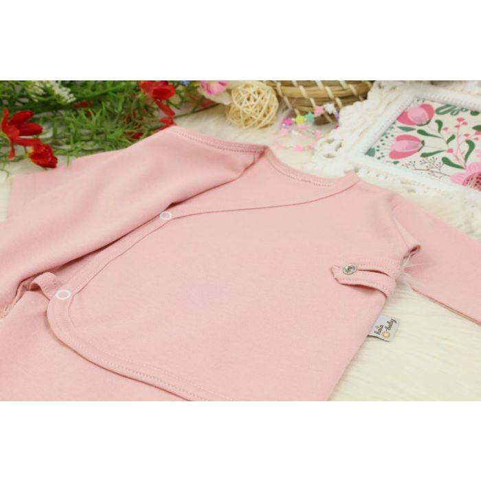 Drabužėliai kūdikiui "Blank pale pink" 2 dalių