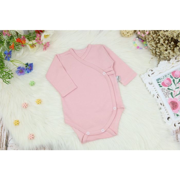 Drabužėliai kūdikiui "Blank pale pink" 2 dalių