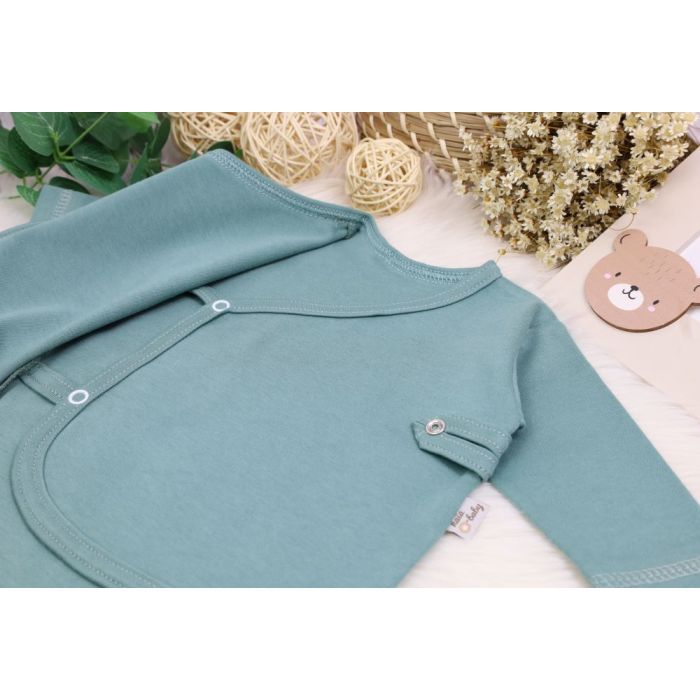 Drabužėliai kūdikiui "Blank baggi green" 2 dalių