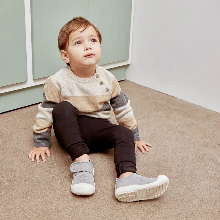 Batukai kūdikiams ir vaikams Attipas "Sneakers grey"  (24-30 dydžiai)