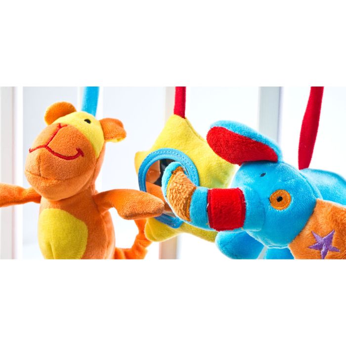 Minkštas žaislas spiralė "Tigras" 