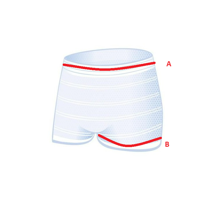 Daugkartinio naudojimo kelnaitės po gimdymo Bella Mamma 2 vnt balta