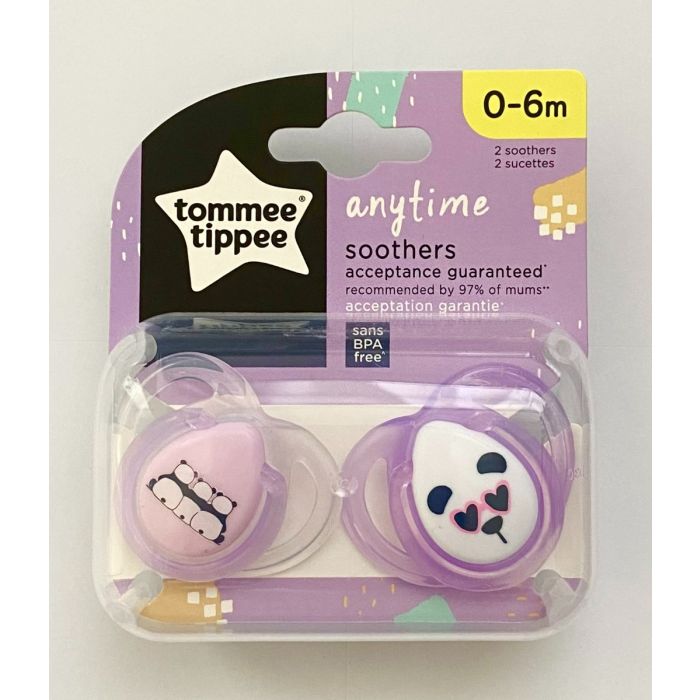 Čiulptukas kūdikiui Tommee Tippee "Any Time" 0-6m  2vnt