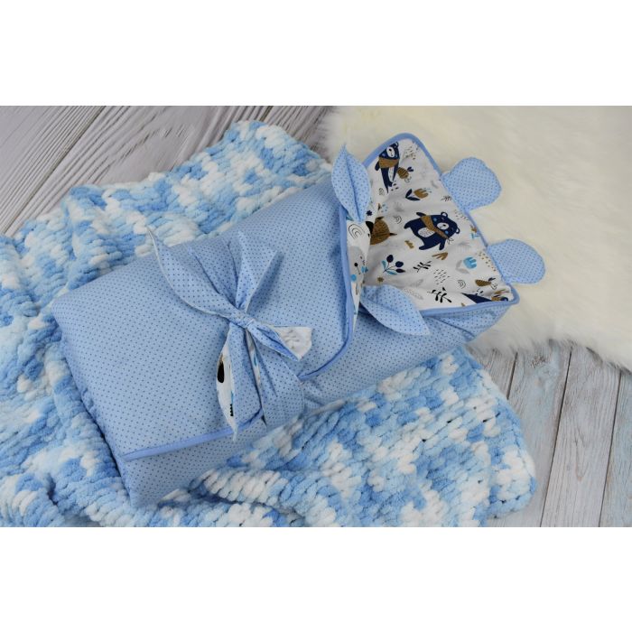 Vokelis - kilimėlis 2in1 kūdikiui "Forest" skersmuo 88 cm