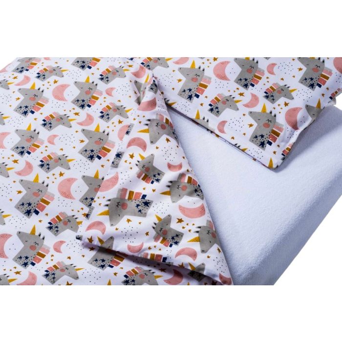 Patalynė kūdikio lopšiukui 80x70cm "Desert flame" 