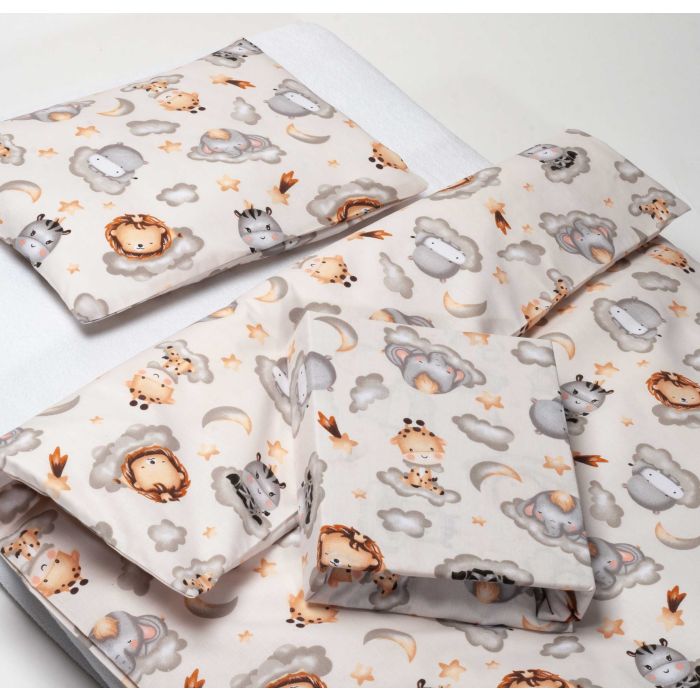 Patalynė kūdikiams 135x100 "Keep dreaming grey" 