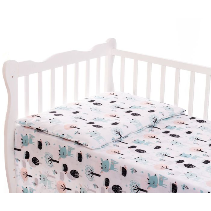 Patalynė kūdikiams 135x100 "Rudolf" balta