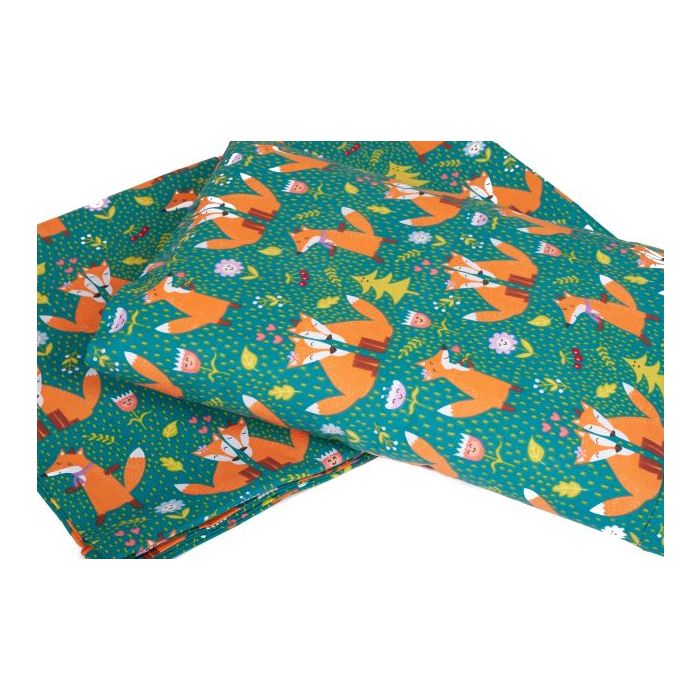 Kūdikio patalynės komplektas 135x100 "Red couple"   