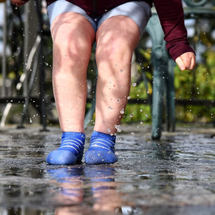 Pirmieji batukai kūdikiams Attipas "See though" yellow