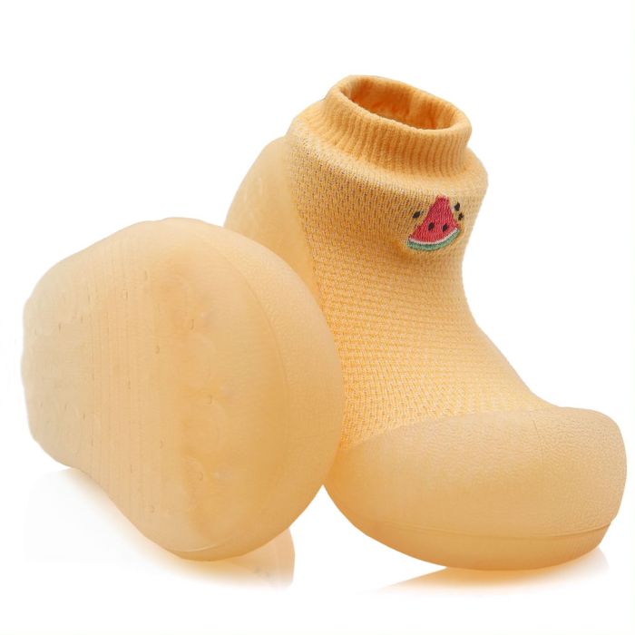 Pirmieji batukai kūdikiams Attipas "Cool summer" yellow