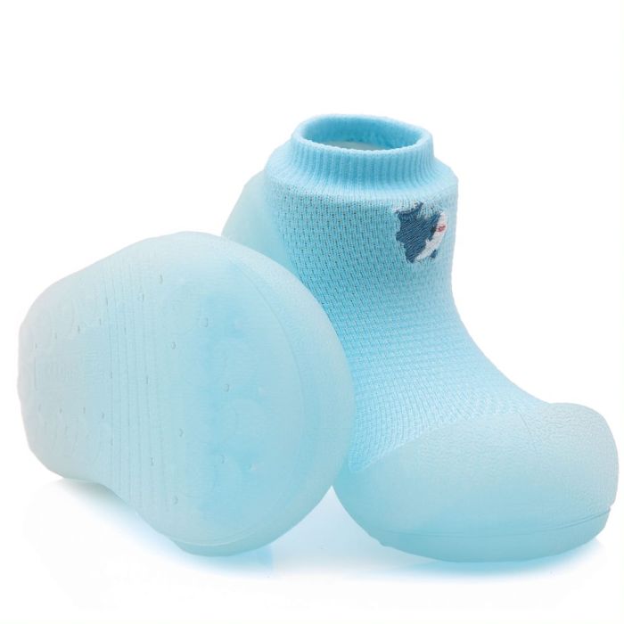 Pirmieji batukai kūdikiams Attipas "Cool summer" blue 