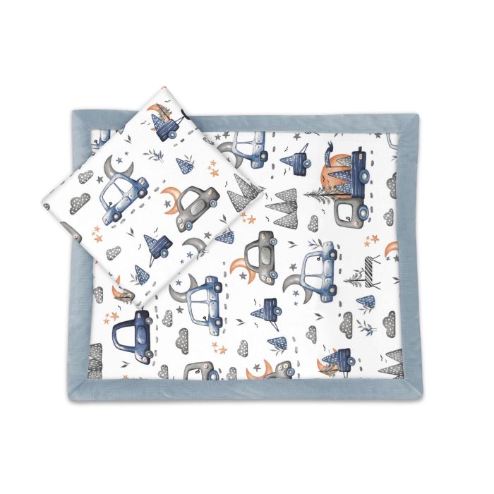 Pledas su pagalve kūdikiui  "On road blue" 