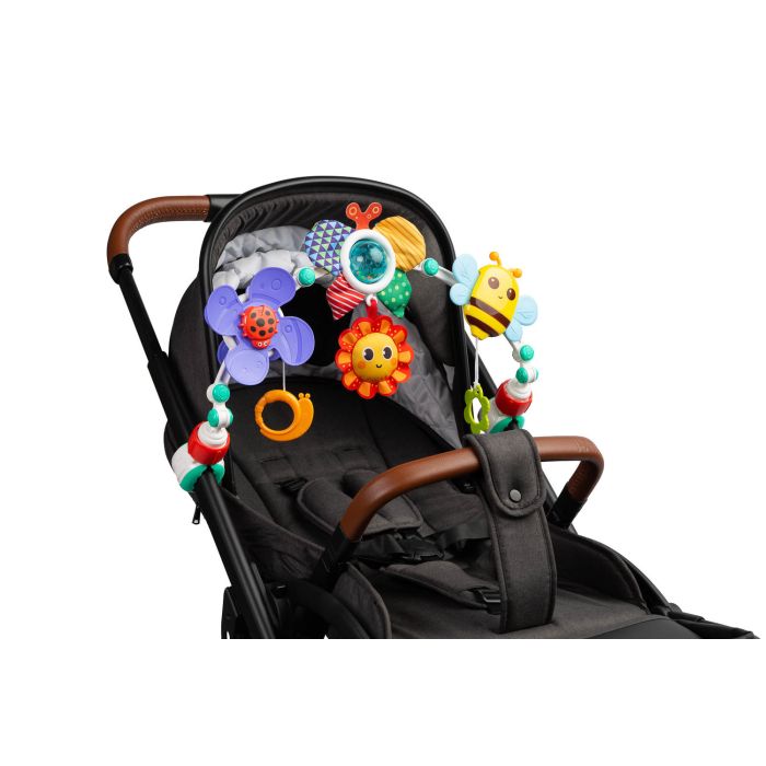 Žaislų lankas vežimėliui/kėdutei "FLOWER"