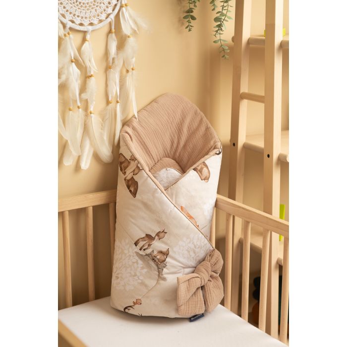 Muslino vokelis kūdikiui "Soul friends"  