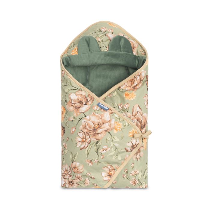 Pledas automobilinei kėdutei "Floral green" 90x90 cm  internetu geresne kaina