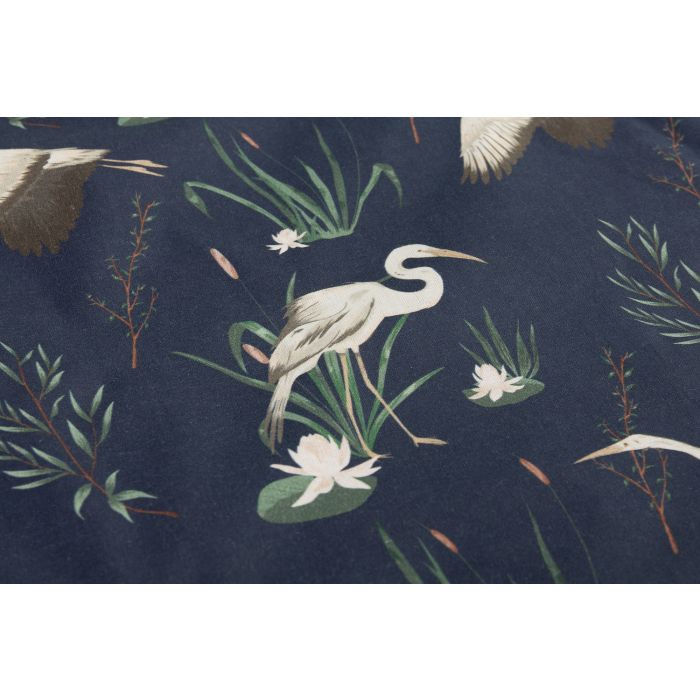 Dvipusis vokelis kūdikiui "Birds" melsvas