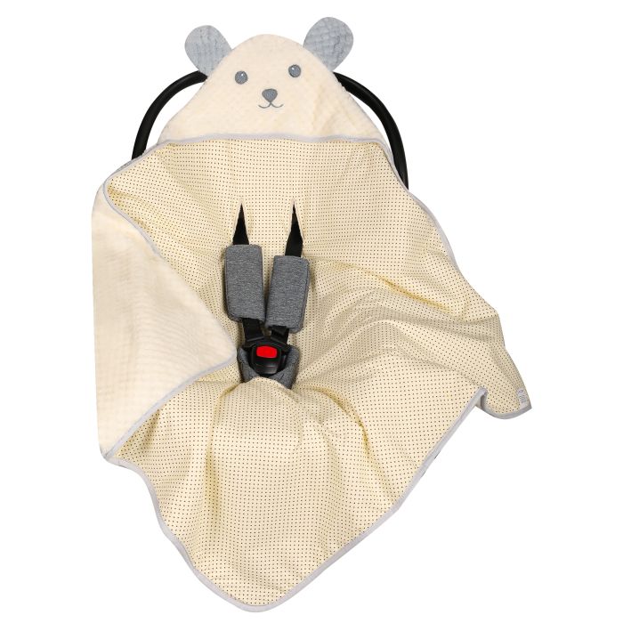 Pledai kūdikiams - automobilinei kėdutei