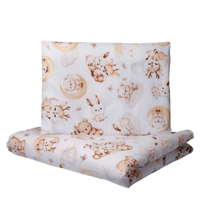 Patalynė kūdikio lopšiukui 80x70cm "Baby deer" 