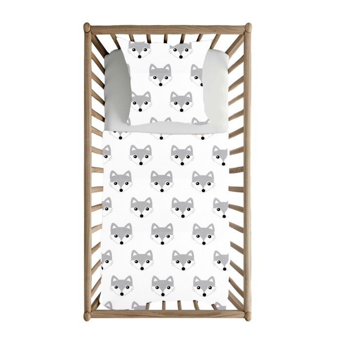 Patalynė kūdikio lopšiukui 80x70cm "Fox" 