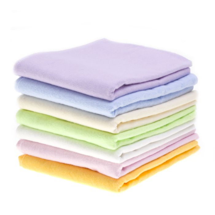 Vystyklas flanelinis 70x80cm mėlynos sp.