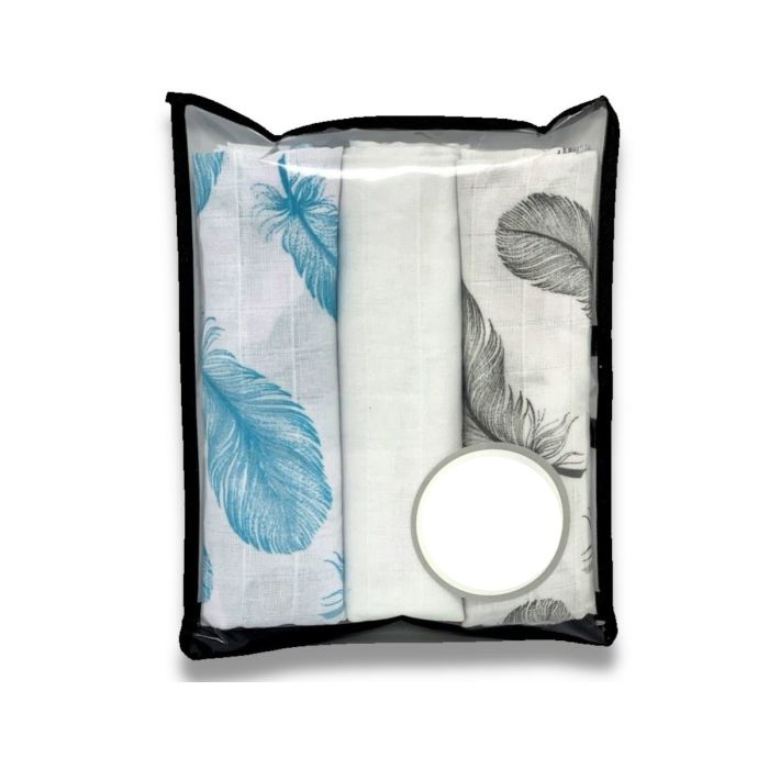 Muslino vystyklų rinkinys kūdikiams "Nr11" 