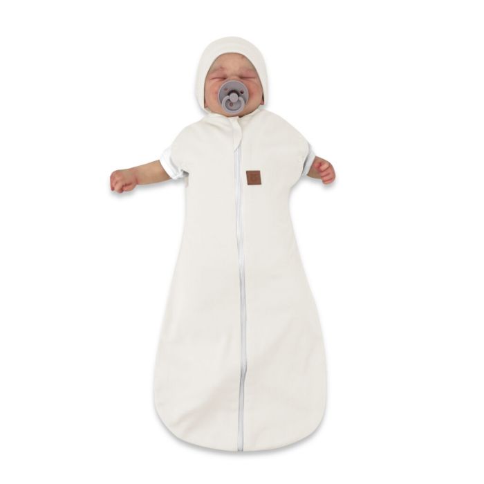 Vystyklas kokonas kūdikiui Teddy interlock super soft ecru