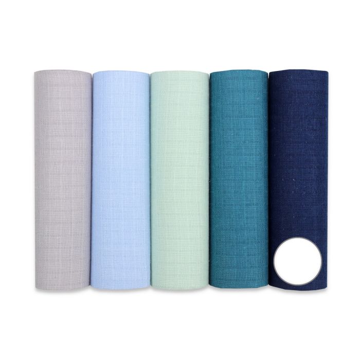 Vystyklai kūdikiui - 5 dalių komplektas "Blue shades" 