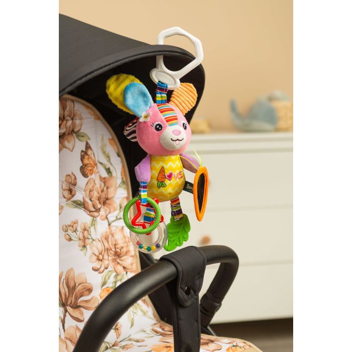 Pakabinamas žaislas kūdikiui  "L-Bunny" 