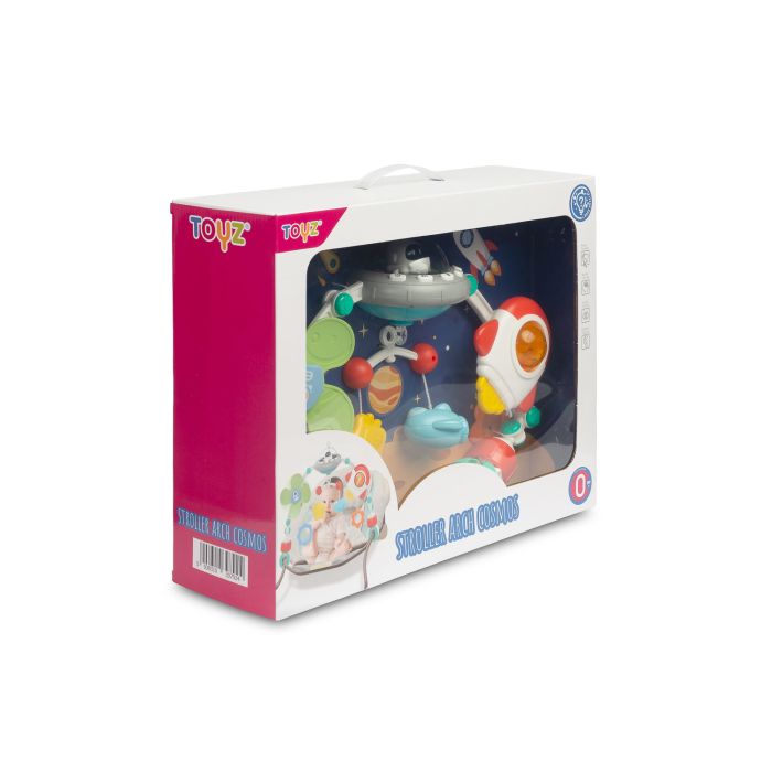 Žaislų lankas vežimėliui/kėdutei "COSMOS"