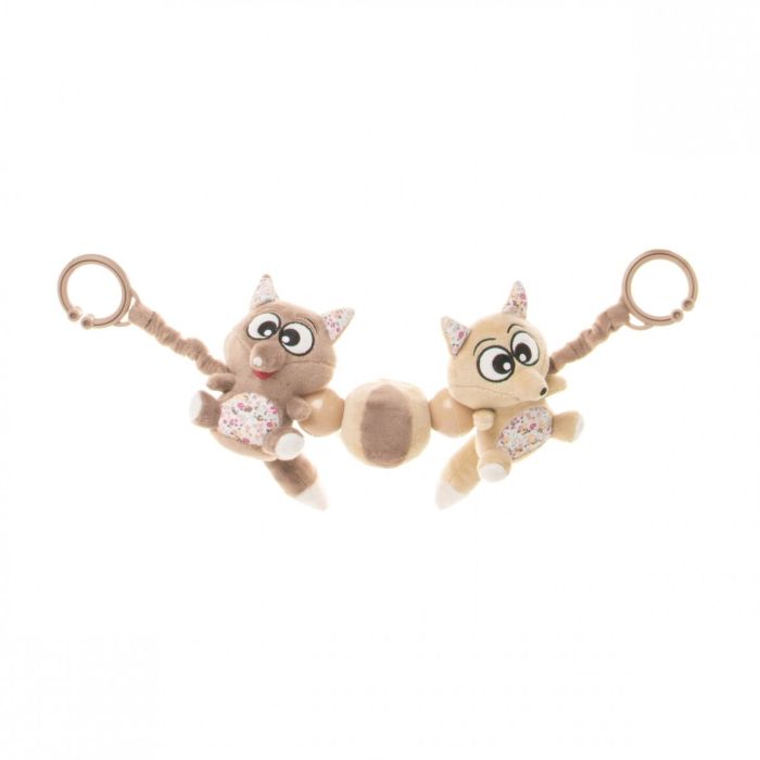 Žaislas vežimėliui/kėdutei "Fox"