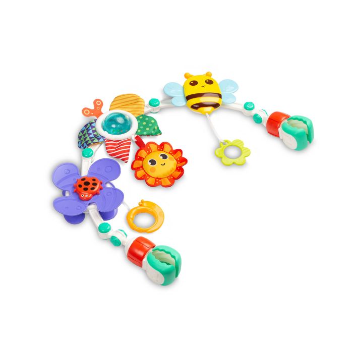 Žaislų lankas vežimėliui/kėdutei "FLOWER"