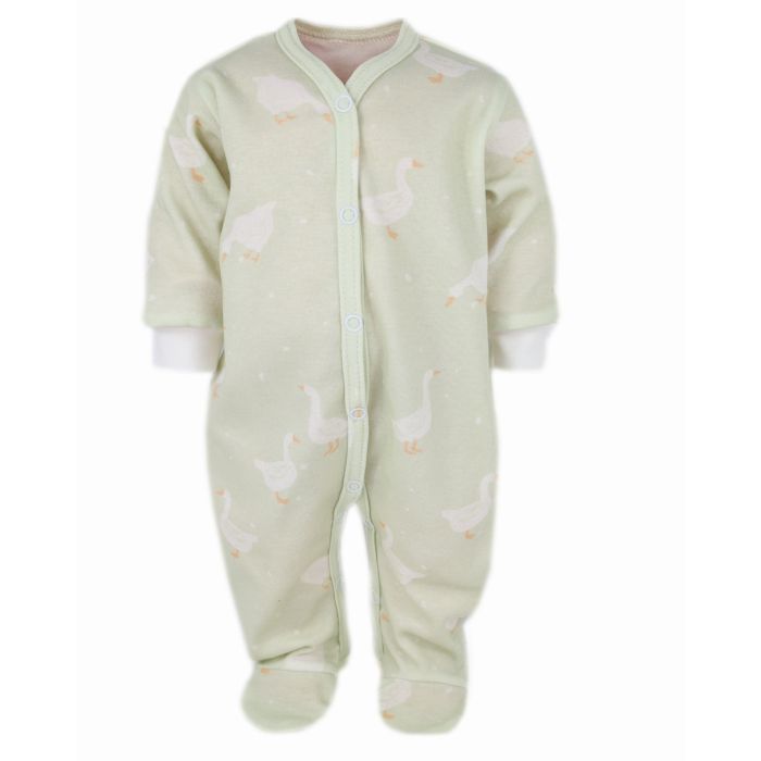 Šliaužtinukai kūdikiui "Goose " pistacijų spalvos