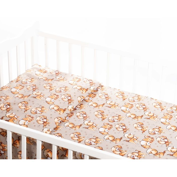 Kūdikio patalynės komplektas 135x100 "Puppy"  