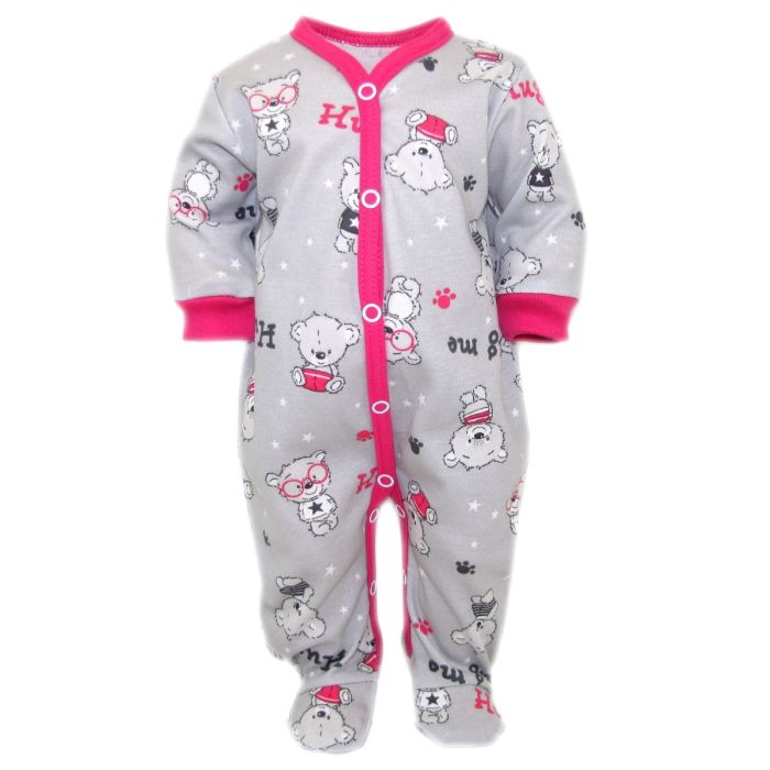 Šliaužtinukai kūdikiui "Hug me" su meškiukais