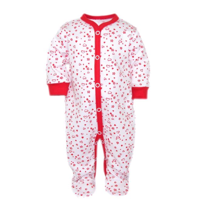 Šliaužtinukai kūdikiui "Red heart" 