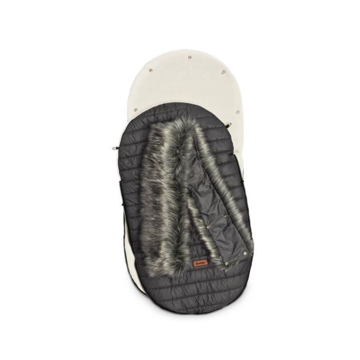 Šiltas miegmaišis - vokelis vežimėliui  "Tigi graphite" 