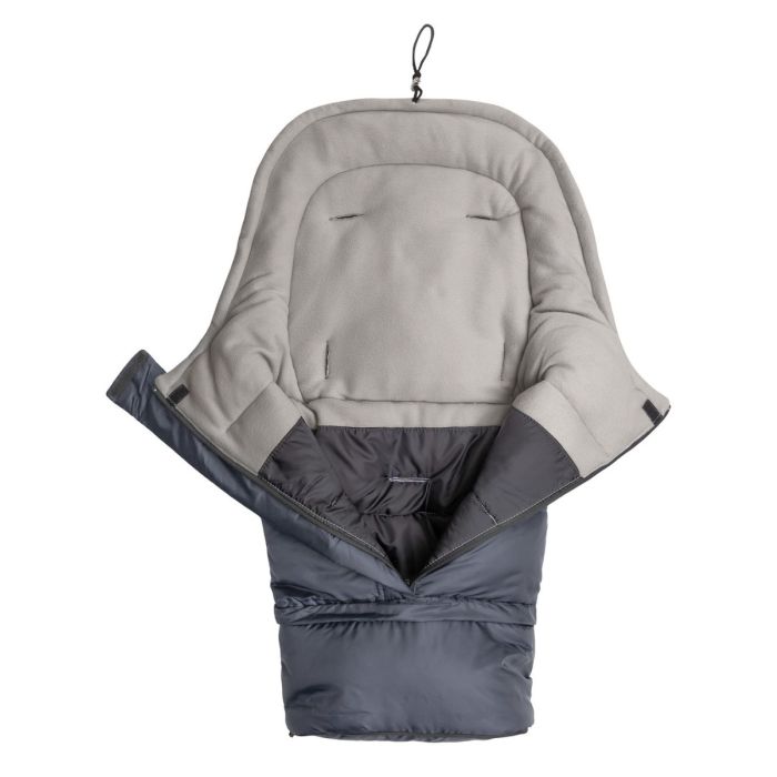 Šiltas miegmaišis - vokelis vežimėliui  "Combi polar" Graphite/Grey 