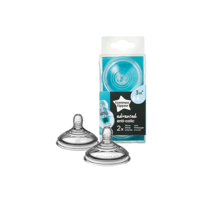 Žindukai Tommee Tippee 3m+ Anticolic