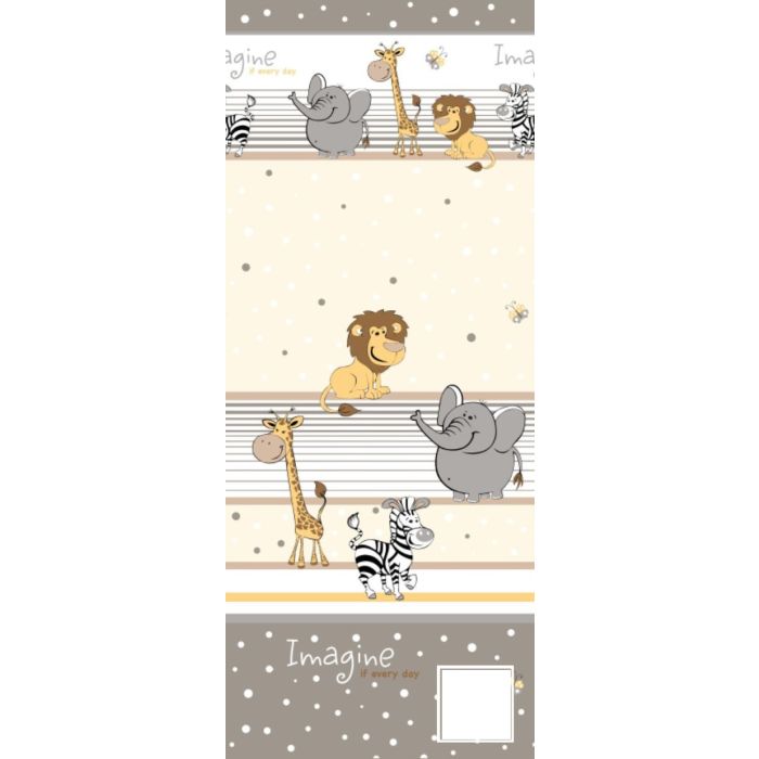 Patalynė kūdikiams 135x100 "ZOO" 