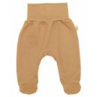 Kelnytės kūdikiui "Jersey" smėlio spalvos su pėdutėmis