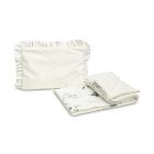 Komplektas kūdikiui "Natural lilia" pledas 56x76 cm ir pagalvė 36x28 cm