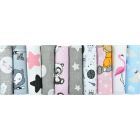 Vystyklas kūdikiui iš marlės lux 70x80cm (galima pasirinkti piešinuką) 1 vnt